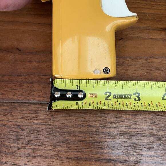 Vintage Astro Rotary Compact Hand-Held Label Maker Yellow - Picture 10 of 11